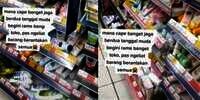 Barang di Etalase Minimarket Super Berantakan, Pas Lihat CCTV Ternyata Sosok Ini Pelakunya!
