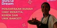 Penampakan Rumah Chef Renatta, Keren dan Unik Banget!