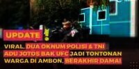 Viral Dua Oknum Polisi dan TNI Adu Jotos bak UFC di Jalanan