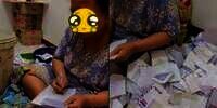 Viral Emak-Emak Catat Isi Amplop usai Pernikahan, Warganet Salfok Lihat Uang yang Terkumpul 
