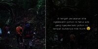 Ngeri! Pemuda Mengaku Rekam Suara Menyeramkan Saat Jalan di Hutan, Dengar Ada yang Tertawa?
