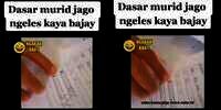 Terlalu Lama Sekolah Online, Begitu Ujian Offline Dijawab Pakai Gambar 'Voice Note', Bu Guru Tepok Jidat