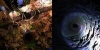 Temukan Lubang Pipa Misterius di Tengah Hutan, Saat Ditelusuri Pakai Kamera Hasilnya Bikin Jantungan