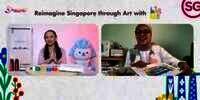 Serunya Workshop Reimagine Singapore Through Art, Tuangkan Kerinduan Akan Singapura Lewat Seni