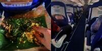 Aksi Nekat Gadis Cantik Bawa Makanan Sendiri Selama Penerbangan, Bukan Snack tapi Nasi Padang!