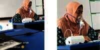 Dedikasi Guru Buat Murid Terharu, Tetap Mengajar Meski Harus Pakai Alat Bantu Pernapasan