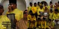 Suami Foto Lebaran Bersama Potret Istri, Alasan Pakai Baju Kuning Bikin Mewek