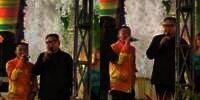 Viral 'Kim Jong-un' Nyanyi Lagu Dangdut di Kondangan, Warganet: Disawer Pake Rudal