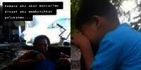 Video Pilu Bocah Laki-Laki Dulu Nangis di Dekapan Ibu, Kini Ganti Peluk Nisannya