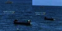 Masya Allah, Nelayan Tunaikan Sholat di Atas Kapal yang Diombang-ambing Ombak Laut Lepas