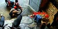 Bengkel Penuh Drama, Kejadian-kejadian Tak Terduga Terekam Kamera CCTV