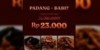 Heboh Rumah Makan Padang di Jakarta, Jual Menu Rendang hingga Gulai dari Babi