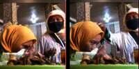 Kocak! Video Pengemis Jitak Pengunjung Warung Tak Diberi Uang Jadi Sorotan