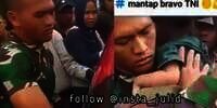Viral Aksi Heroik Anggota TNI Pecahkan Kaca Mobil Selamatkan Bayi yang Terkunci, Warganet: Tampan dan Berani