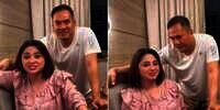 Potret Dewi Perssik dan Saipul Jamil Jadi Sorotan, Panggil Papi Mami di Depan Angga Wijaya