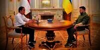Potret Jokowi Jadi Kepala Negara Asia Pertama Kunjungi Ukraina