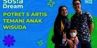 Potret 5 Artis Temani Anak Wisuda