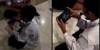 Ahli Multitasking, Viral Bocah Takbiran Sambil Main Game, Warganet Ikut Deg-degan