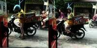Viral Pedagang Es Loli Beli Bensin Barter Dagangan yang Belum Laku, Respons Penjual Bikin Haru
