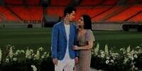 Potret Kevin Sanjaya Lamar Valencia Tanoesoedibjo di Stadion JIS