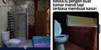 10 Potret Kosan Kamar Mandi Dalam, Malah Bikin Nggak Betah!