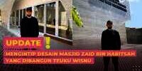 Mengintip Desain Masjid Zaid Bin Haritsah yang Dibangun Teuku Wisnu