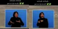 Fakta-Fakta Sosok Viral Juru Bahasa Isyarat Saat Terjemahkan Lagu Farel Prayoga Sambil Joget