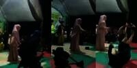 Video Diduga Ustazah Pamer Ilmu Bisa KO Pria Tanpa Menyentuh, Anak Bos Tol Jusuf Hamka Langsung Colek Pesulap Merah: 'Tolong Kasih Paham'