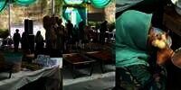 Yang Lainnya Sibuk Nyanyi dan Joget Depan Pelaminan, Eh Emak-emak Santuy Mojok Sambil Nikmati Tulang Iga