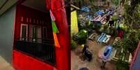 Viral Rumah Gedongan Dibangun Mepet Kuburan, Hiasannya Batu Nisan, Lihat 10 Potret Kengeriannya