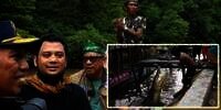Panji Petualang Nekat Temui Buaya Muara Riska Sepanjang Empat Meter, Cara Panggilnya Kayak Bapak sama Anaknya