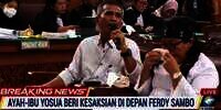 Tangis Ibunda Brigadir J di Depan Ferdy Sambo dan Putri Candrawathi: Saya Sakit!