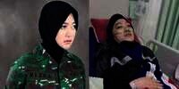 10 Potret Sedih TNI Rizka Nurjanah Sebelum Meninggal Gegara Tumor Otak, Kondisinya