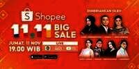 Tampil Berbeda, Shopee 11.11 Big Sale TV Show Usung Tema Baru 'Satu Indonesia&rdquo;