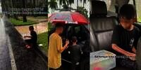 Biar Hujan Tetap Jualan Sampai Gemetar Kedinginan, Bocah Ini Cerita Uang Ratusan Ribu Dirampas Orang, Kini Tinggal Rp20 Ribu di Celana