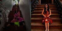 Potret Seleb Cantik Saat Pose di Anak Tangga, Anya Geraldine Bikin Salfok!