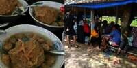 Bikin Melongo, Bakso di Tengah Sawah Ini Cuma Rp5 Ribuan, Pembelinya Sudah Antre Sebelum Dibuka