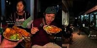 Viral Warung Nasi Pecel Nyempil di Gang Sempit, Porsi Segunung Lengkap dengan Sate, Telur, dan Ayam, Harganya 'Ngawur' Cuma Rp10 Ribu