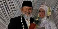 Viral Kakek Tajir Berjenggot Putih Nikahi Gadis Cantik, Wajahnya Jadi Omongan, Netizen: Sugar Daddy!