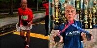 Bikin Anak Muda Minder, Kakek 88 Tahun Berhasil Lari 10 Km dalam Waktu 80 Menit
