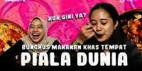 Bungkus Makanan Khas Tempat Piala Dunia