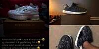 Momen Apes Beli Sepatu di Online Shop, Terlihat Manis di Deskripsi Bikin Emosi Pas di Kaki