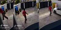 Mencurigakan! CCTV Rekam Aksi Pria Lompati Pagar Dikira Mau Mencuri, Endingnya Malah Banjir Pujian