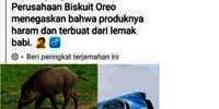 Cek Fakta: Oreo Klaim Produknya Haram