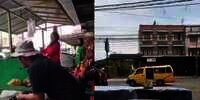 Viral Aksi Sopir dengan Santai Berhenti Buat Sarapan Mie Balap, Penumpang Dibiarkan Terlantar dalam Angkot
