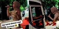 Viral Aksi Biduan Nyanyi di Hajatan Pinggir Jalan, Malah Disawer `Drive Thru` Sopir Bus yang Lewat