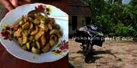 Kurir Antar Paket di Desa, Disambut Hangat Sampai Disuruh Makan