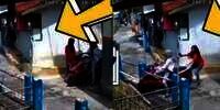Mesin Lagi Nyala Digas Teman Saat Ngobrol, Motor Matik Tabrak Pembatas Jembatan hingga Hampir Nyemplung Sungai