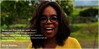 20 Kata Motivasi Oprah Winfrey dalam Bahasa Inggris dan Artinya tentang Kesuksesan