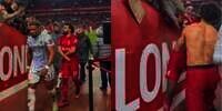 Kasih Jersey ke Penonton Usai Menang Pertandingan, Bekas Bekam di Punggung Moh Salah Bikin Salfok